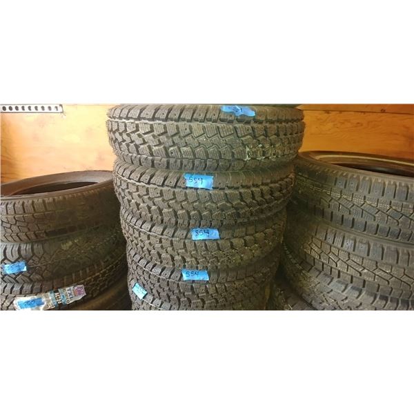 (4) TEMPRA195/75R14, 4 TIMES THE BID PRICE