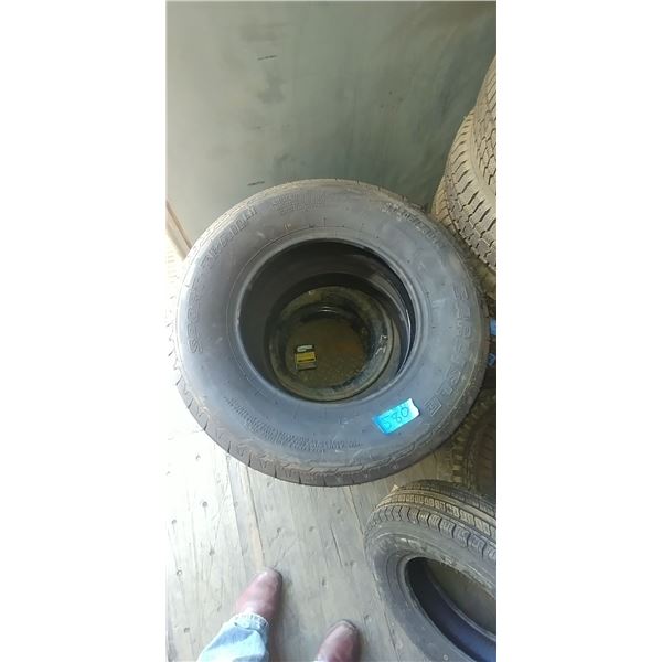 (2) CARLISLE 205/75R14, 2 TIMES BID PRICE