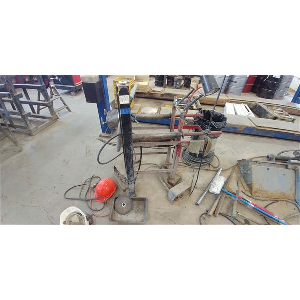 TIRE SPREADER W/SEMI TIRE LIFT