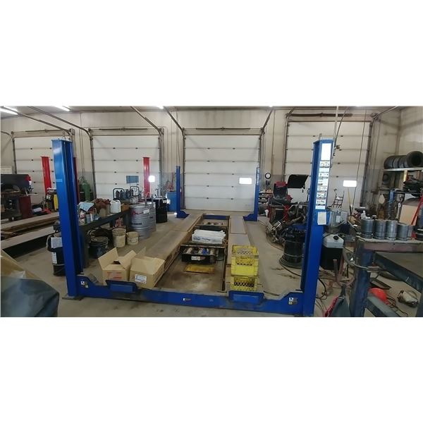 ROTARTY LIFT 14,000LBS W/ ROLLER JACKS