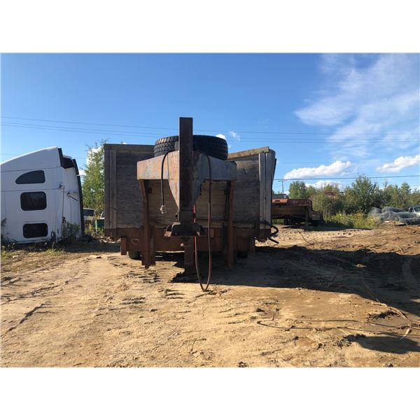 16' TANDEM AXLE GOOSE NECK TRAILER