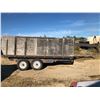 Image 4 : 16' TANDEM AXLE GOOSE NECK TRAILER