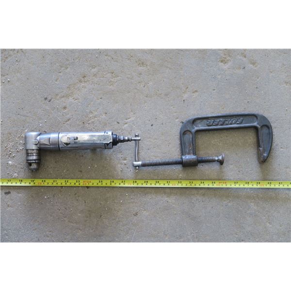 die grinder & c clamp