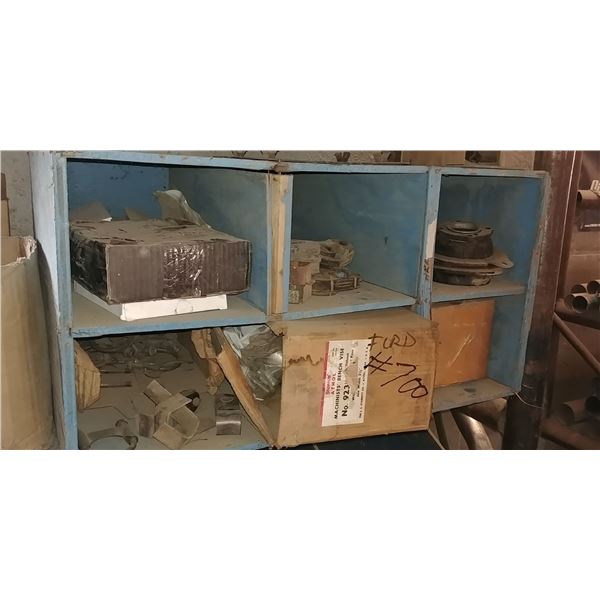 lot of misc. muffler hangers, brackets, etc