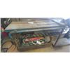 Image 3 : pipe bench, wooden top 10'L 4'D