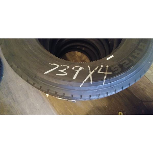 (4) BLACK LION 255/70R22.5, 4 TIMES BID PRICE
