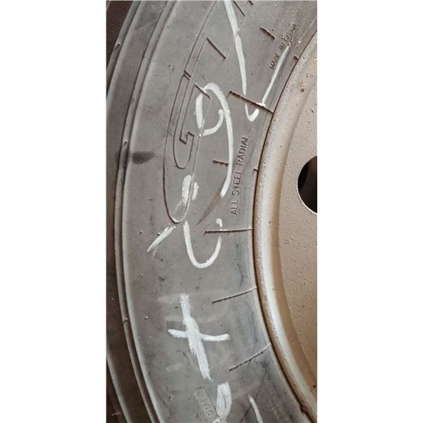 (2) 11R24.5 W/RIMS, 2 TIMES BID PRICE