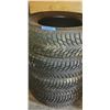 Image 1 : (4) BLACK LION 215/70R16 STUDED, 4 TIMES BID PRICE