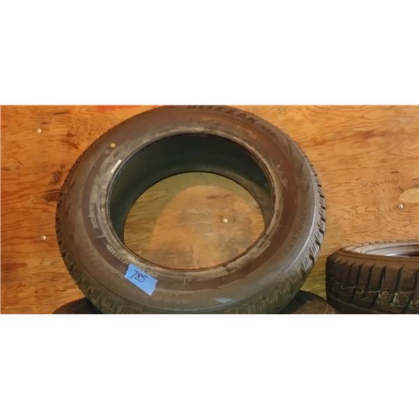 (1) BRIDGESTONE 225/60R16