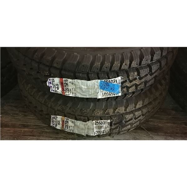 (2) TEMPRA 225/75R16, 2 TIMES BID PRICE