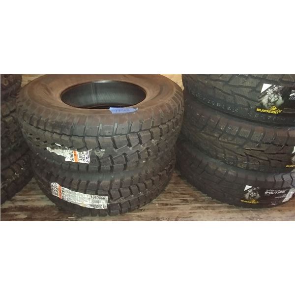 (2) TEMPRA WINTER QUEST 265/70R16, 2 TIMES BID PRICE