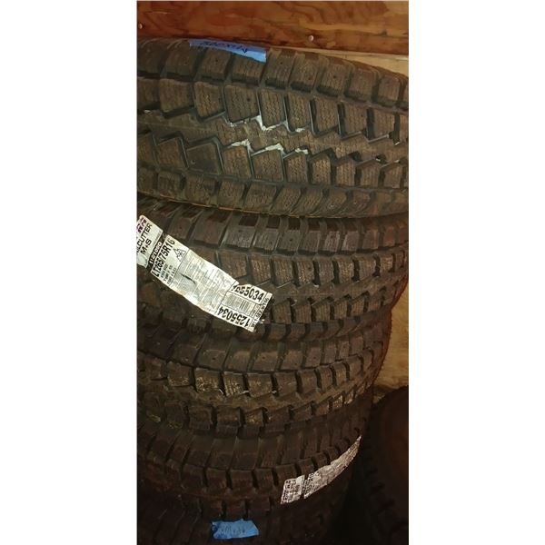 (4) TEMPRA TRAILCUTTER 265/75R16, 4 TIMES BID PRICE