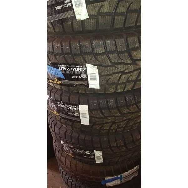 (3) BLACK LION WINTER TAMER 265/70R17, 3 TIMES BID PRICE
