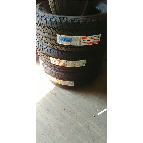 (3) FIRESTONE DESTINATION A/T 275/60R20, 3 TIMES BID PRICE