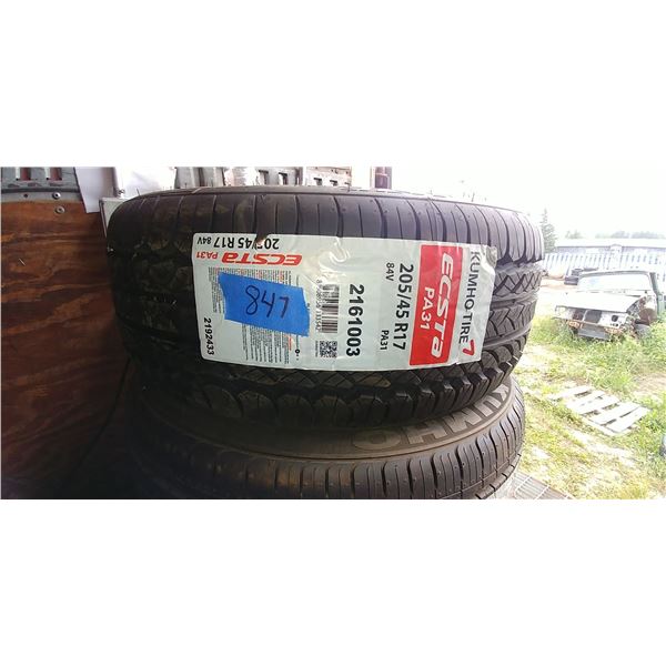 (1) KUMHO ECSTA 205/45R17