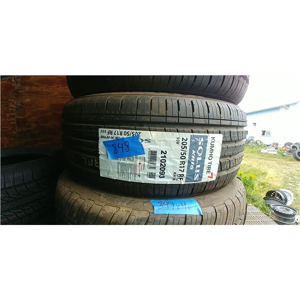 (1) KUMHO SOLUS 205/50R17