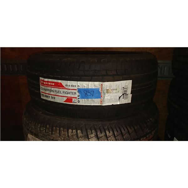 (1) FIRESTONE CHAMPTION FUEL FIGHTER 225/45R17