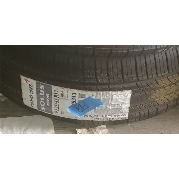 (1) KUMHO SOLUS 225/55R17