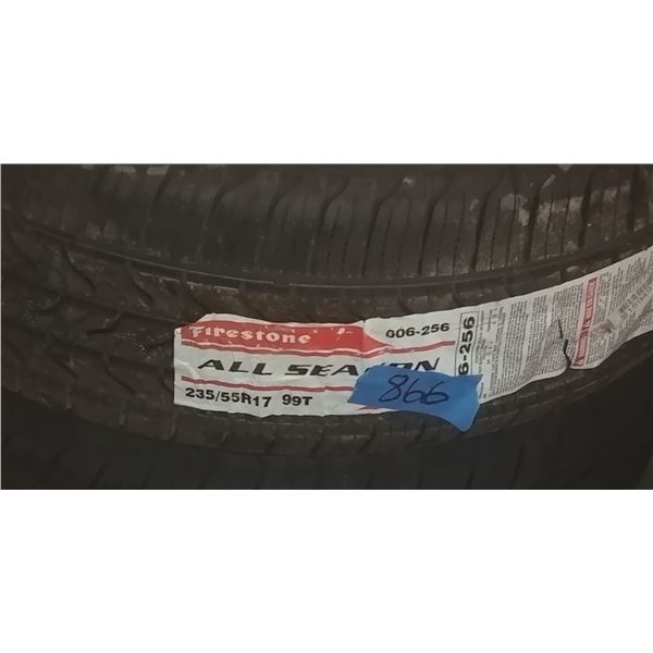 (1) FIRESTONE ALL SEASON 235/55R17
