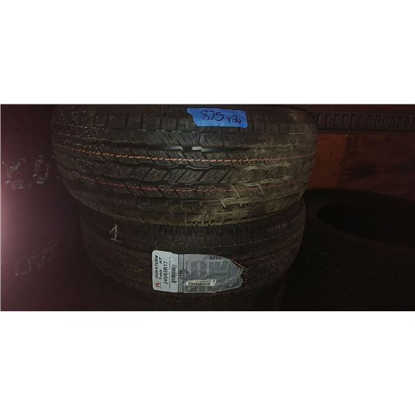 (2) DURATURN 245/65R17, 2 TIMES BID PRICE