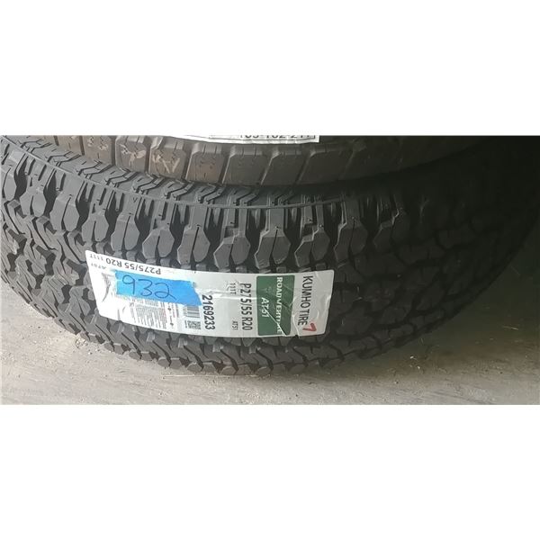(1) KUMHO ROADVENTURE 275/55R20