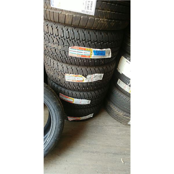 (4) FIRESTONE DESTINATION A/T 275/55R20, 4 TIMES BID PRICE