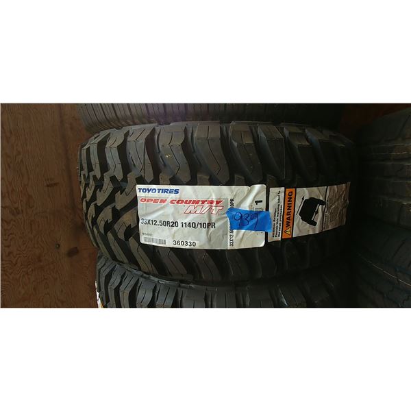 (1) TOYO OPEN COUNTRY M/T 33X12.50R20