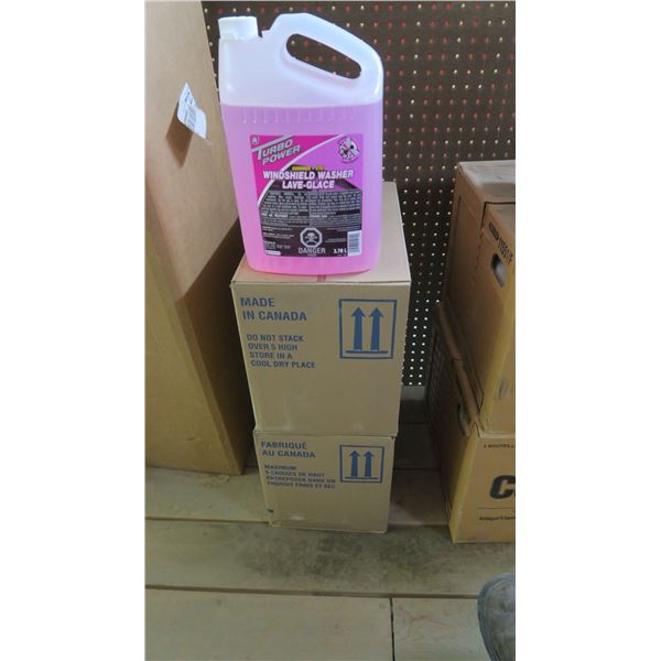 (2 X THE MONEY) 2 cases of 4 windshield washer bug wash