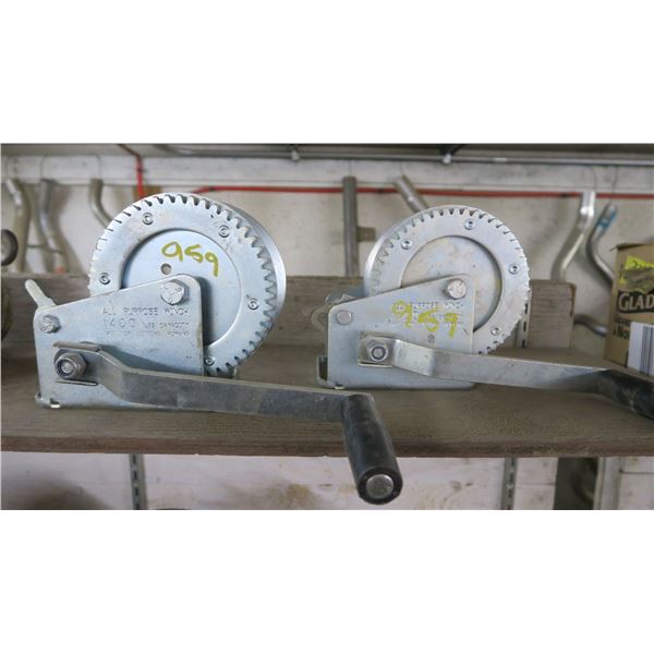 2 hand winches