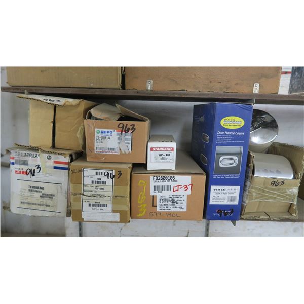 lot aftermarket parts -tail lamps, mirror, etc