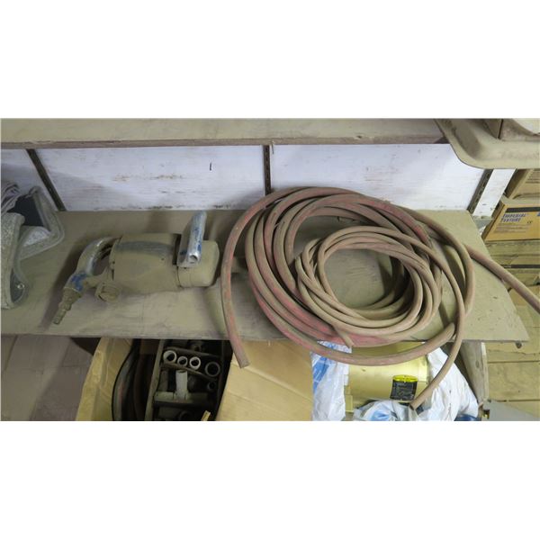 blue point air gun & air hose