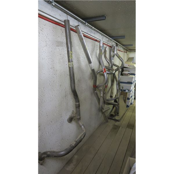 8 exhaust pipes -see photos