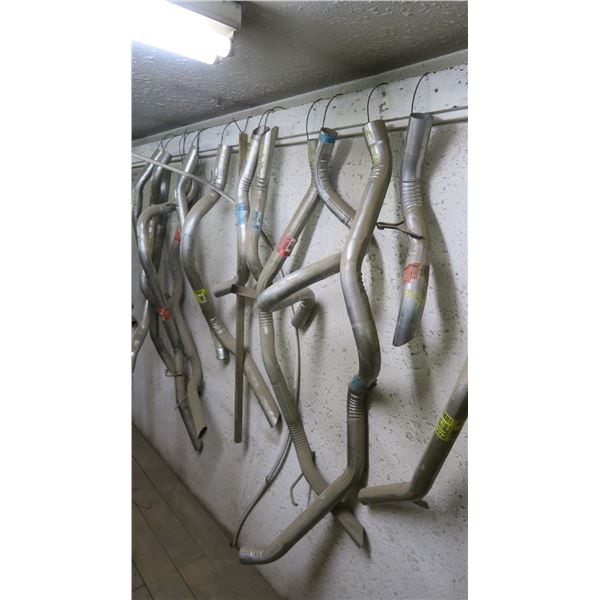 14 exhaust pipes -see photos