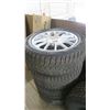Image 1 : 4 Bridgestone Blizzak 265-50-20 tires & rims
