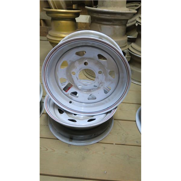 (2) 12x4 5 bolt rims