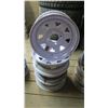 Image 1 : (4) 13x4.5 4 bolt rims