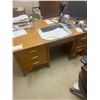 Image 1 : wooden office desk