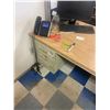 Image 3 : double pedestal metal desk