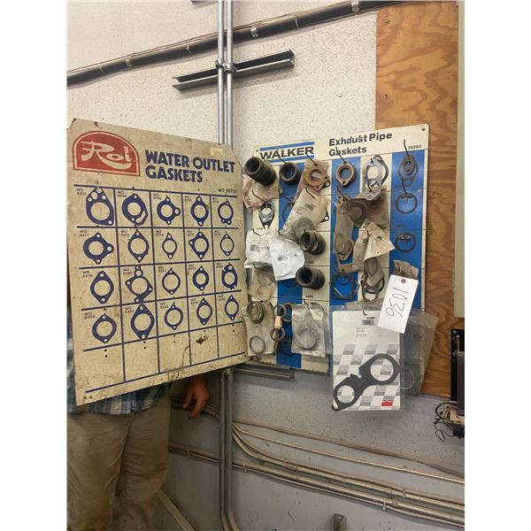 2 gasket display boards w/ asst gaskets