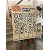 Image 3 : 2 gasket display boards w/ asst gaskets