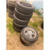 Image 3 : lot of 7 tires & rims 16", 17"