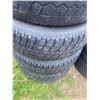 Image 4 : lot of 7 tires & rims 16", 17"