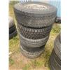 Image 1 : lot of 5 tires & rims 16"