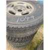 Image 3 : lot of 5 tires & rims 16"