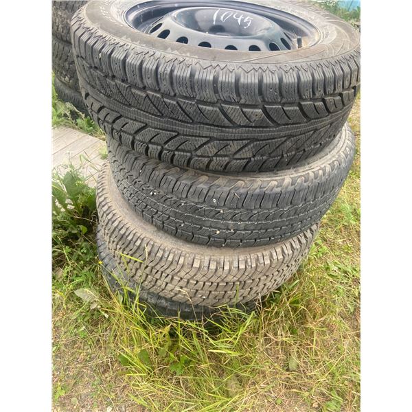 lot of tires & rims 17"