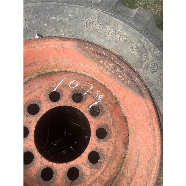 1 tire & rim 17.5