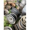 Image 1 : 1 large lot steel rims
