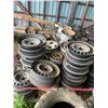 Image 2 : 1 large lot steel rims