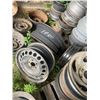 Image 3 : 1 large lot steel rims