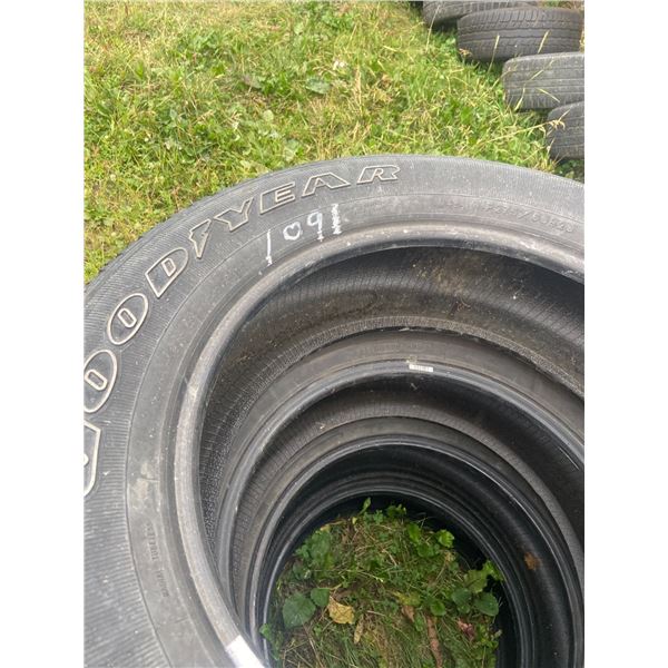 4 tires (3) 275/55/R20, (1) 275/60/R20